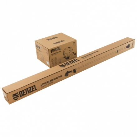 Триммер бензиновый DR-25, 25 см3, неразъемная штанга, состоит из 2 частей Denzel Триммер бензиновый DR-25, 25 см3, неразъемная штанга, состоит из 2 частей Denzel