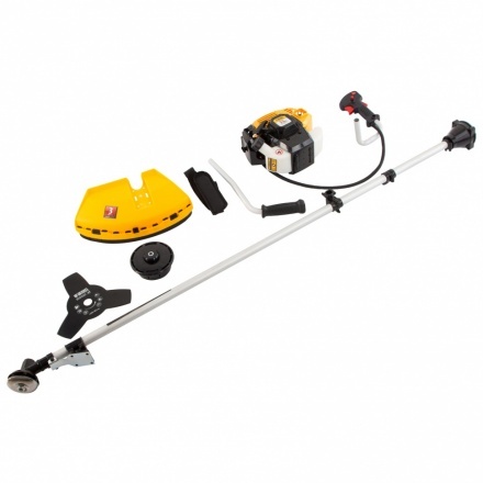 Триммер бензиновый DR-33, 33 см3, неразъемная штанга, состоит из 2 частей Denzel Триммер бензиновый DR-33, 33 см3, неразъемная штанга, состоит из 2 частей Denzel