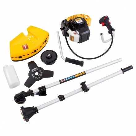 Триммер бензиновый DR-33S, 33 см3, разъемная штанга, состоит из 2 частей Denzel Триммер бензиновый DR-33S, 33 см3, разъемная штанга, состоит из 2 частей Denzel