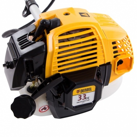 Триммер бензиновый DR-33S, 33 см3, разъемная штанга, состоит из 2 частей Denzel Триммер бензиновый DR-33S, 33 см3, разъемная штанга, состоит из 2 частей Denzel
