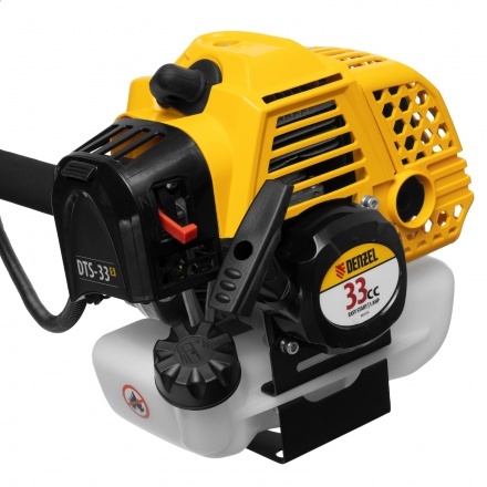 Триммер бензиновый DTS-33S, 33 см3, разъемная штанга, состоит из 2 частей Denzel Триммер бензиновый DTS-33S, 33 см3, разъемная штанга, состоит из 2 частей Denzel