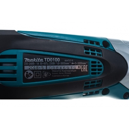 Шуруповерт сетевой Makita TD0100 Шуруповерт сетевой Makita TD0100