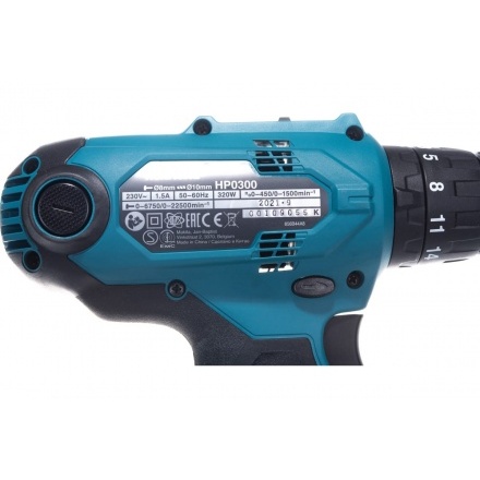 Дрель-шуруповерт сетевая Makita HP0300 Дрель-шуруповерт сетевая Makita HP0300