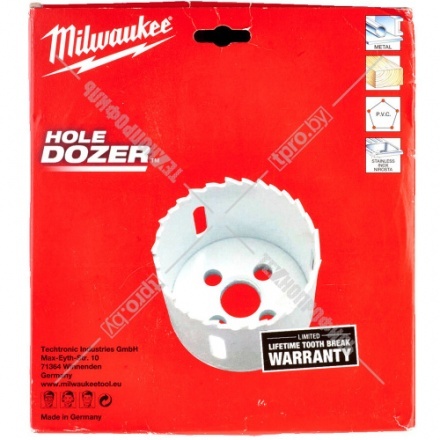 Коронка по дереву 177 мм Hole Dozer Holesaw Milwaukee (4932399887)
