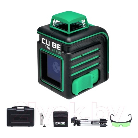 Лазерный нивелир ADA Instruments Cube 360 Green Ultimate Edition