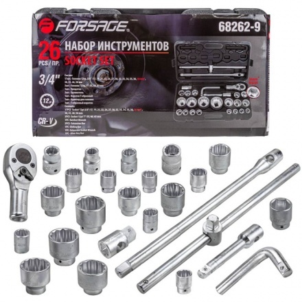 Универсальный набор инструментов Forsage F-68262-9
