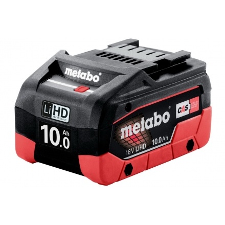 Аккумулятор Metabo 18 В, 10.0 Ач, LiHD