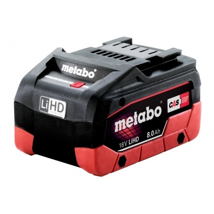 Аккумулятор Metabo 18V, 8.0 Ач, LiHD