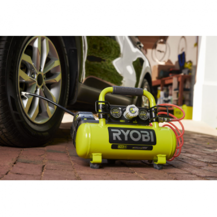 Воздушный компрессор Ryobi R18AC-0 ONE + (5133004540) Воздушный компрессор Ryobi R18AC-0 ONE + (5133004540)