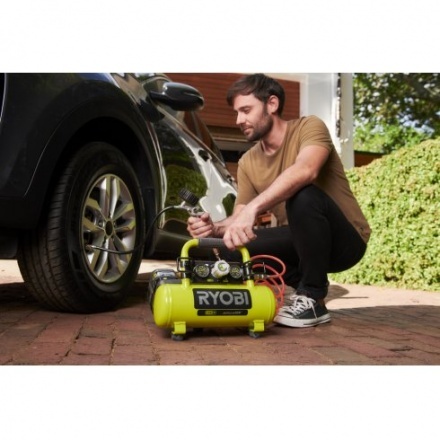 Воздушный компрессор Ryobi R18AC-0 ONE + (5133004540) Воздушный компрессор Ryobi R18AC-0 ONE + (5133004540)