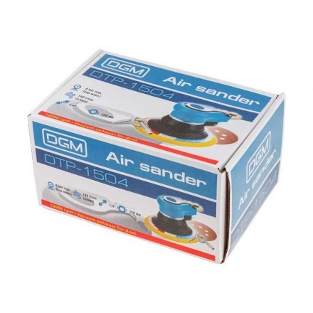Пневмошлифмашина эксцентриковая DGM DTP-1504 с пылеотсосом Пневмошлифмашина эксцентриковая DGM DTP-1504 с пылеотсосом