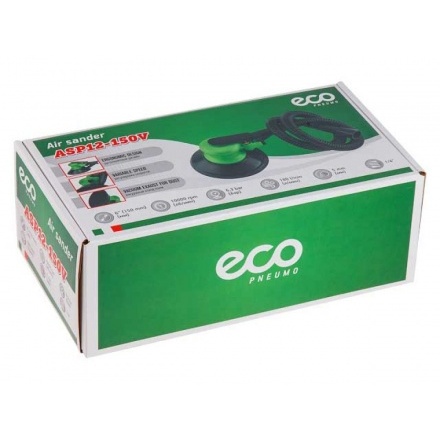 Пневмошлифмашина эксцентриковая ECO ASP12-150V Пневмошлифмашина эксцентриковая ECO ASP12-150V
