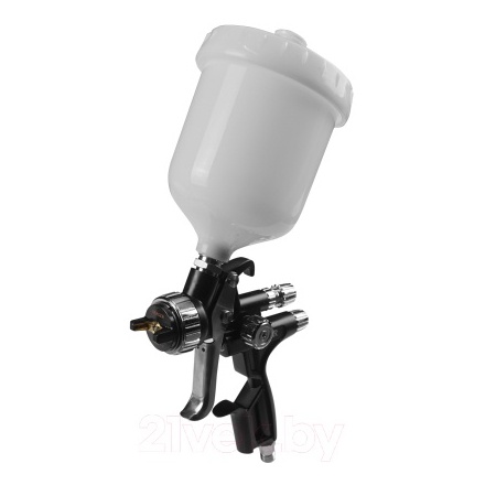 Пневматический краскопульт BERGER Зильбер HVLP 1.4мм / BG1389 Пневматический краскопульт BERGER Зильбер HVLP 1.4мм / BG1389