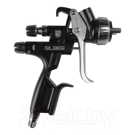 Пневматический краскопульт BERGER Зильбер HVLP 1.4мм / BG1389 Пневматический краскопульт BERGER Зильбер HVLP 1.4мм / BG1389