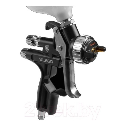 Пневматический краскопульт BERGER Зильбер HVLP 1.4мм / BG1389 Пневматический краскопульт BERGER Зильбер HVLP 1.4мм / BG1389