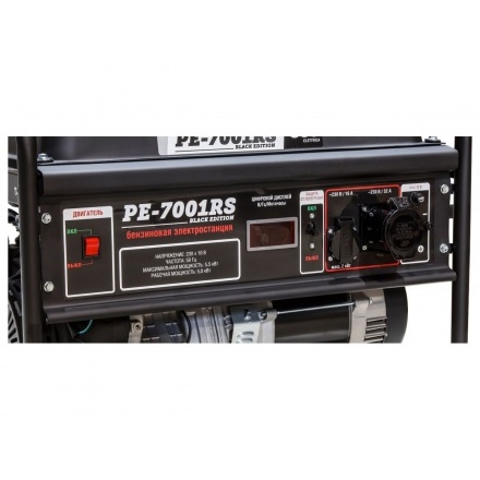 Бензиновый генератор ECO PE-7001RS Black Edition Бензиновый генератор ECO PE-7001RS Black Edition