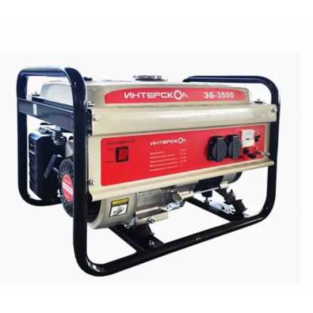 Генератор бензиновый Интерскол ЭБ-3500 Генератор бензиновый Интерскол ЭБ-3500