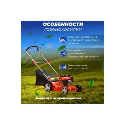 Газонокосилка бензиновая ECO LG-533 Газонокосилка бензиновая ECO LG-533