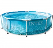 Бассейн каркасный Intex Metal Frame Beachside 28206 (305х76)