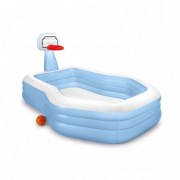 Бассейн надувной Intex Shootin Hoops Family Pool 57183 (257х188х130)