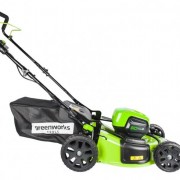 Газонокосилка аккумуляторная Greenworks GD60LM46SP