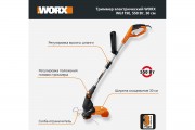 Триммер электрический Worx WG119E Триммер электрический Worx WG119E