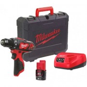 Дрель-шуруповерт аккумуляторная Milwaukee M12BDD-201C