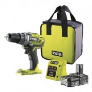 Дрель-шуруповерт аккумуляторная Ryobi R18DD3-115S