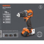 Аккумуляторная дрель-шуруповерт Daewoo Power DAA 4021Li SET