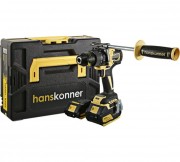 Аккумуляторная дрель-шуруповерт Hanskonner HCD18165BLI