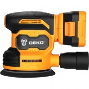 Эксцентриковая шлифовальная машина Deko DKCG20-125