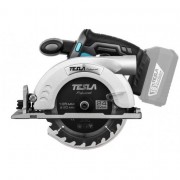 Пила циркулярная аккумуляторная TESLA TCS18DC TO (без батареи)