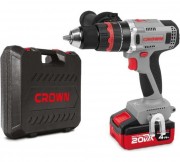 Аккумуляторная дрель-шуруповерт CROWN CT21093HMX-4 BMC
