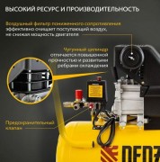 Воздушный компрессор Denzel DC1500/50