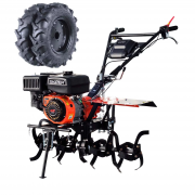 Культиватор Skiper SP-860S + колеса Brado 7.00-8