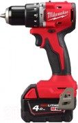 Аккумуляторная дрель-шуруповерт Milwaukee M18 BLPDRC-402C 4933492824
