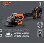 Угловая шлифовальная машина Daewoo Power DAG 2521Li SET