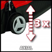 Газонокосилка аккумуляторная Einhell GE-CM 18/32 Li-Solo