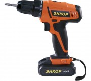 Дрель-шуруповерт аккумуляторная ДША-2 14,4ЭР/10Л Энкор (50024) Дрель-шуруповерт аккумуляторная ДША-2 14,4ЭР/10Л Энкор (50024)