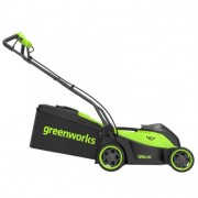 Газонокосилка аккумуляторная Greenworks GD40LM361 (2520807UB) Газонокосилка аккумуляторная Greenworks GD40LM361 (2520807UB)