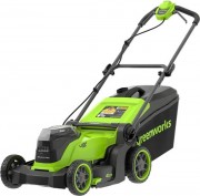 Газонокосилка аккумуляторная Greenworks GD24X2LM411
