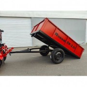 Прицеп для минитрактора Rossel ПМ-2.0Т (крепление под Яблоко) Прицеп для минитрактора Rossel ПМ-2.0Т (крепление под Яблоко)