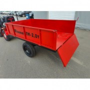Прицеп для минитрактора Rossel ПМ-2.0Т (крепление под Яблоко)