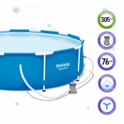 Бассейн каркасный Bestway Steel Pro 56679 (305x76)