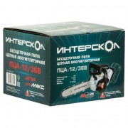 Пила цепная аккумуляторная Интерскол ПЦА-12/36В (824.0.0.70)