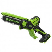 Пила цепная аккумуляторная Greenworks GD24CSMNX (2008707UA) Пила цепная аккумуляторная Greenworks GD24CSMNX (2008707UA)