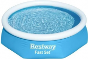 Надувной бассейн Bestway Fast Set 57450 (244х61) Надувной бассейн Bestway Fast Set 57450 (244х61)