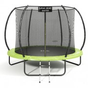 Батут Atlas Sport Master 252см 8ft (с лестницей, зеленый)