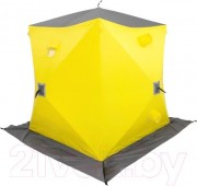 Палатка Helios Куб Premium HS-WSCI-P-180YG (зимняя, утепленная)