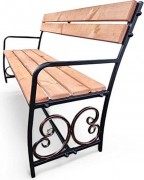 Скамья садовая СтальСнабДизайн СКР-8 Скамья садовая СтальСнабДизайн СКР-8